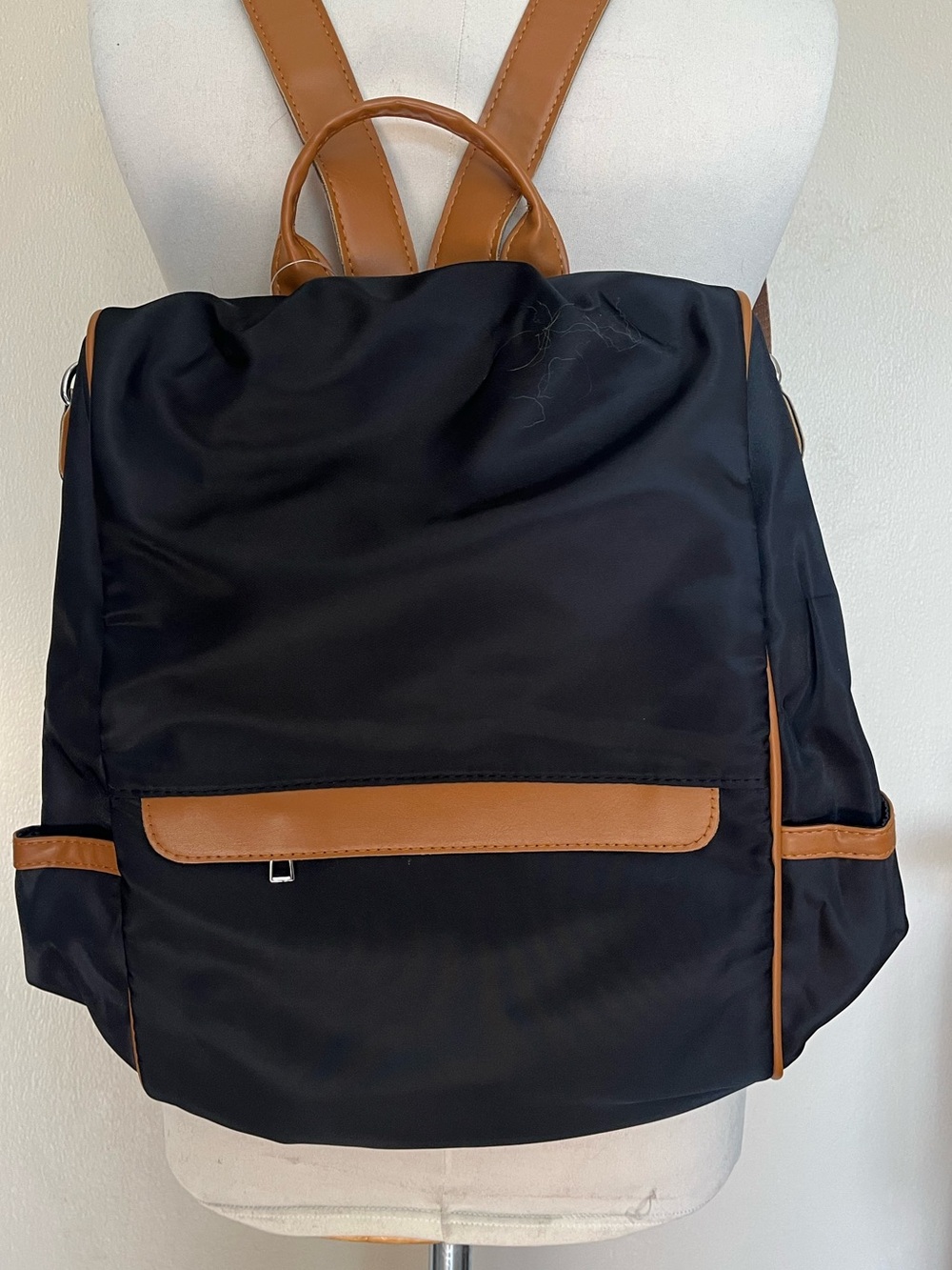 Black and Tan Charmore Backpack - Stylish Everyday Carry